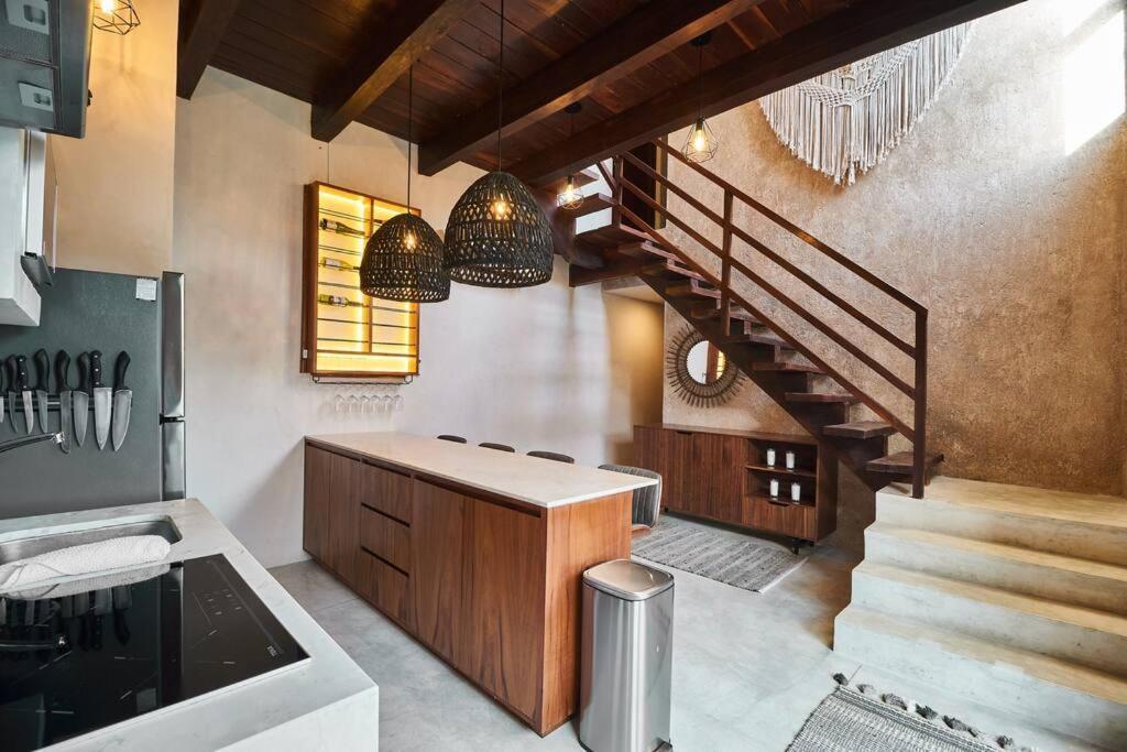 Apartmán Tribu 306 Boho Design Gem In The Heart Of Tulum W/ Rooftop Exteriér fotografie